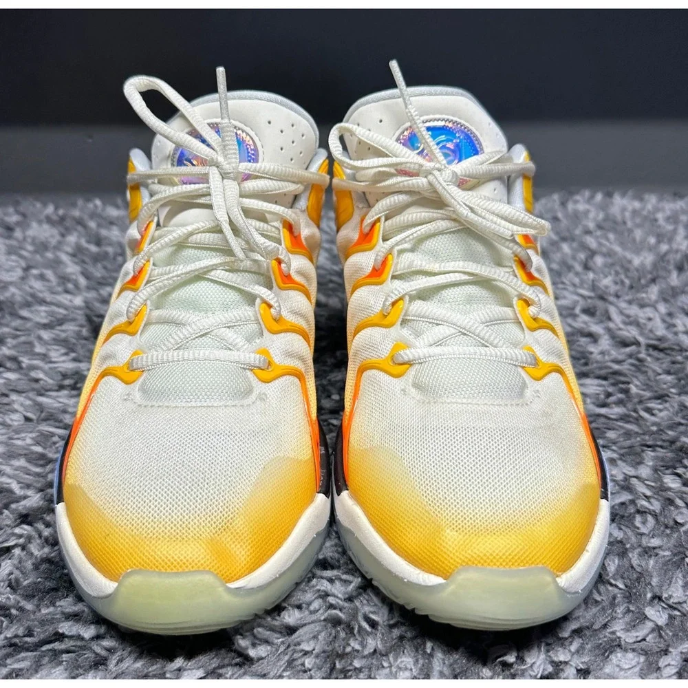 Nike Shoes Sneaker Mens Size 8 University Gold White KD 17 Sunrise FJ9487-700